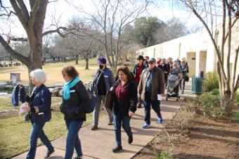 Texas State Cemetery Field Trip in March of 2022